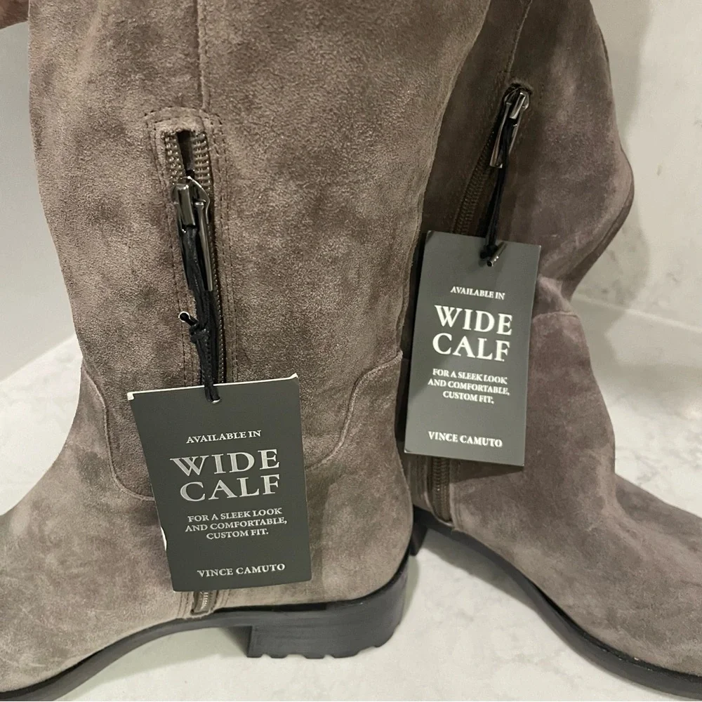 New! VINCE CAMUTO Jorshie‎ Over-the-Knee Boot Sz 7